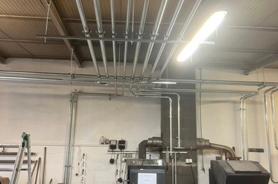 Novák - papír s.r.o. - napojení plynové turbíny na rozvod ÚT
